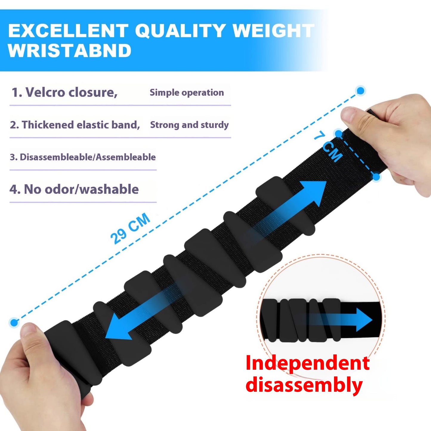 Strengthening Bracelet – Discreet Weight for Muscle Training
