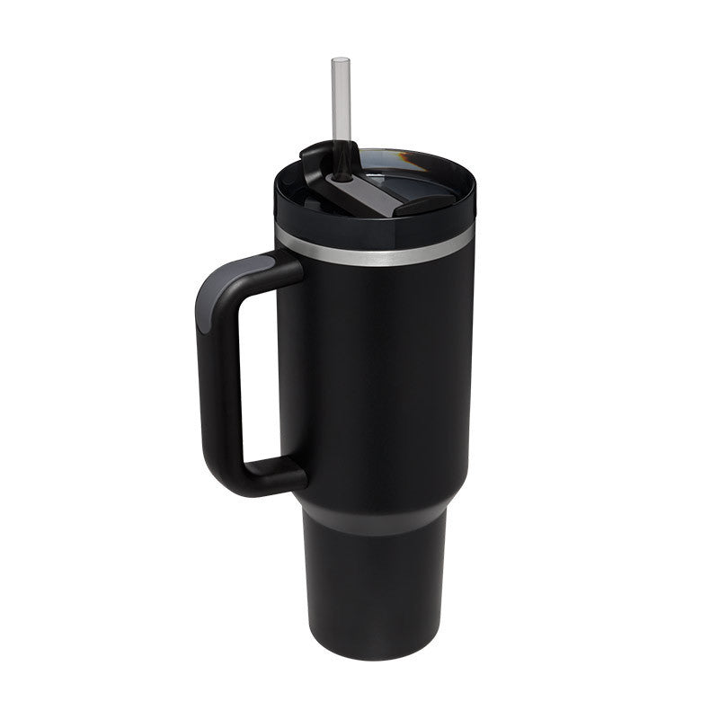 1.2L Insulated Tumbler – With Handle, Straw & Lid | Ideal for the Car, Gym or Office